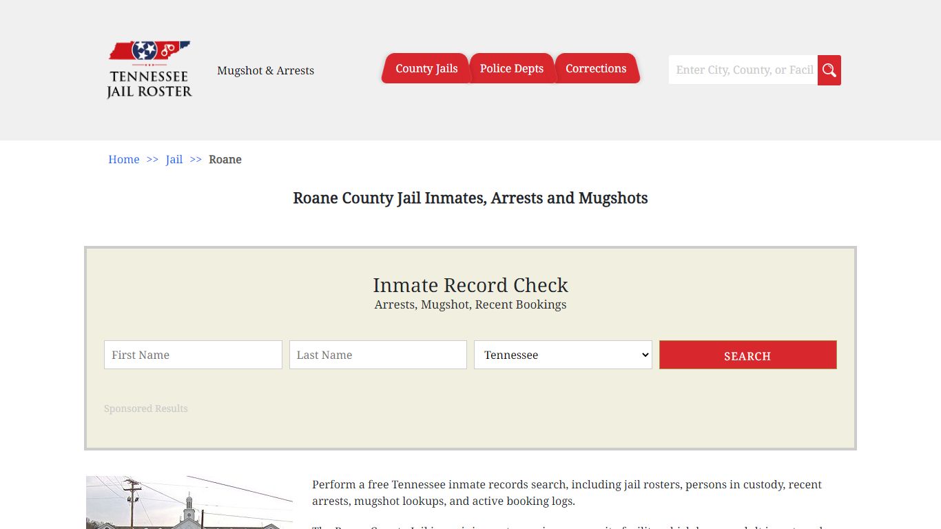 Roane County Jail Inmates, Arrests and Mugshots