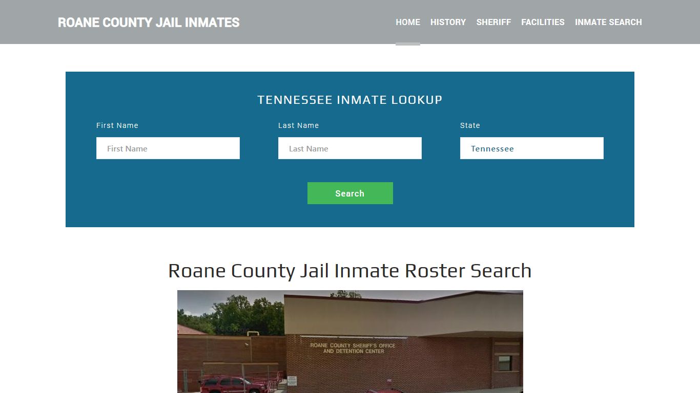 Roane County Jail Inmate Roster Lookup, Kingston, TN